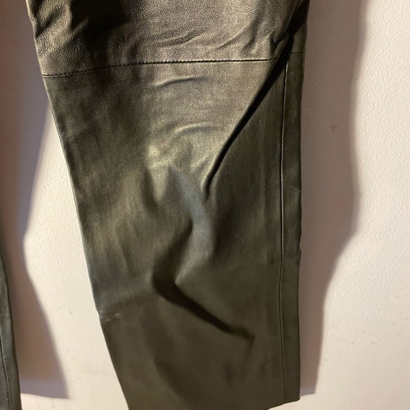 Wes Gordon 100% lamb leather pants. Size 2. Beautiful and in great condition! - Picture 3 of 4